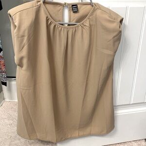 Women’s sandy tan blouse